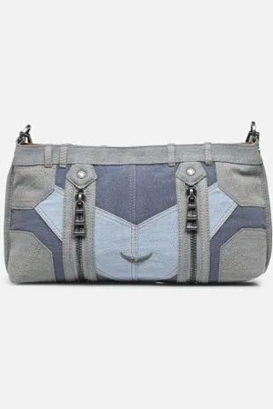Zadig & Voltaire Sunny Moody Denim Patchwork