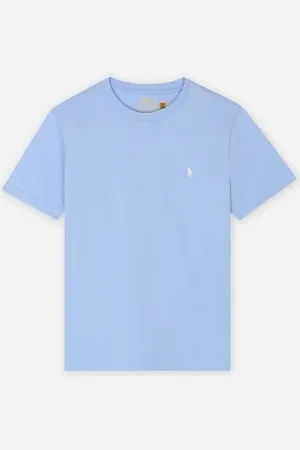 Ralph Lauren T-Shirt Col Rond Jersey De Coton Kids 832904