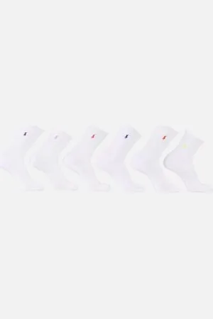 Ralph Lauren Crw Sprt 6Pk-Crew Sock-6 Pack