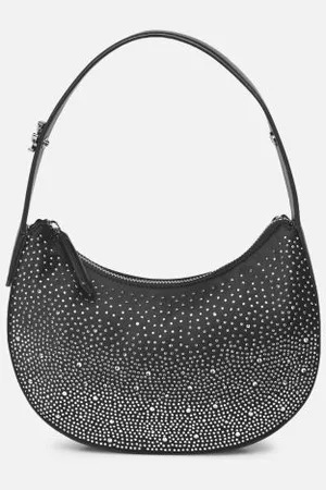 Karl Lagerfeld K/Soiree Half Moon Rhinestones