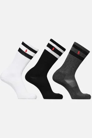 Ralph Lauren Class Stripe-Crew-3 Pack