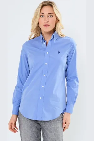 Ralph Lauren Ls Brkn St-Long Sleeve-Button Front Shirt