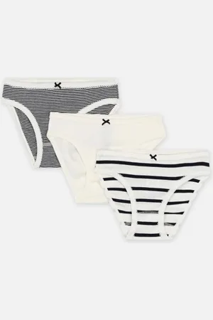 Petit Bateau Lot de 3 Culottes Rayées