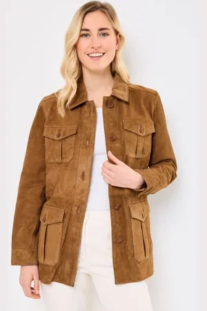 Schott NYC Saharienne Suede