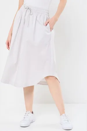 New Balance Twill Midi Skirt