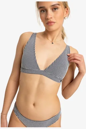 Roxy Gingham Elongated Tri ERJX305434