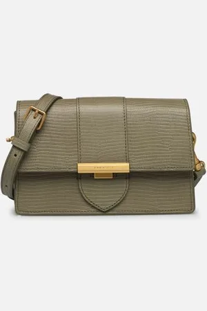Lancaster Sac trotteur A rabat avec fermoir S Lézard Ily