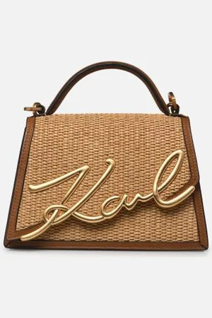 Karl Lagerfeld K/Signature 2.0 Sm Cb Raffia