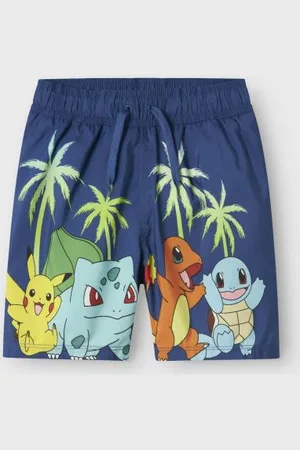 NAME IT Nkmmacsen Pokemon Swimshorts Sky 13239666