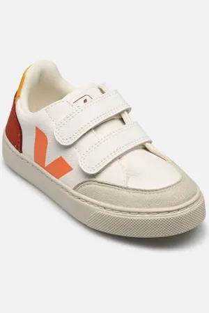 Veja Small V-12 Velcro Leather