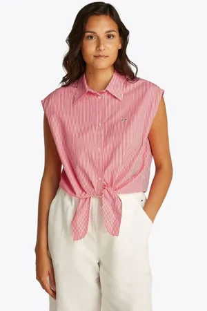 Tommy Hilfiger Tjw Poplin Front Kno DW0DW20291