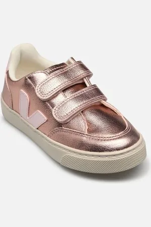 Veja Small V-12 Velcro Leather