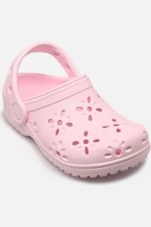 Crocs Classic Floral Cut Out Clog K