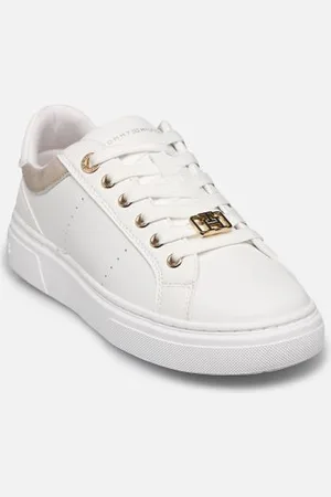 Tommy Hilfiger LOW CUT LACE-UP SNEAKER WHITE/PLATINUM
