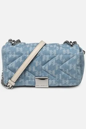 Karl Lagerfeld K/Kuilt Crossbody Denim