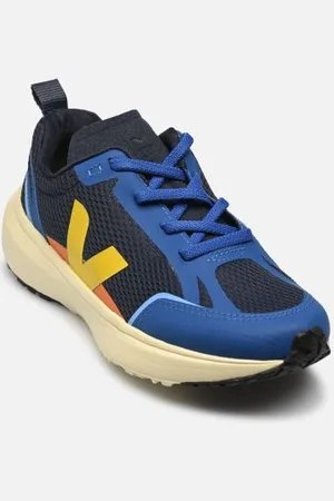 Veja Small Canary Light Alveomesh - Lacets élastiques