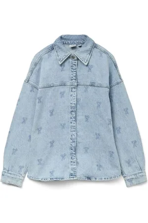 VERO MODA VMHAYDEN LS OVERSIZED EMB SHIRT RA339
