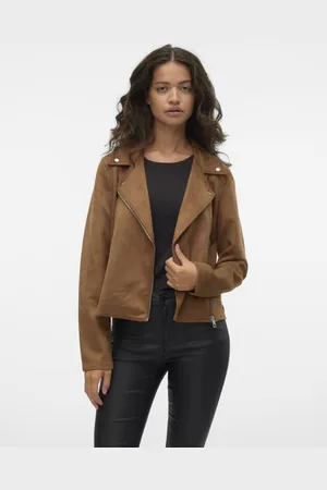 VERO MODA Vmjose Short Faux Suede Jacket Noos