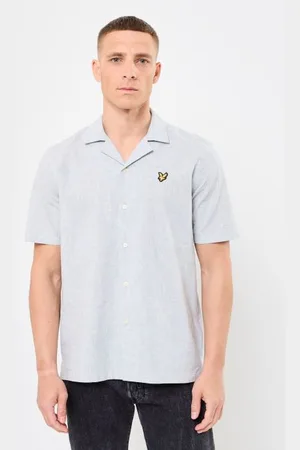 Lyle & Scott Linen Blend Oxford Revere Shirt