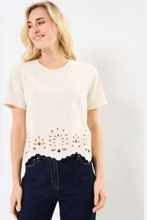 Georgia Rose T-SHIRT-BRODERIE