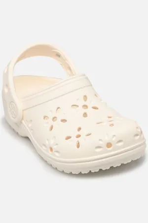 Crocs Classic Floral Cut Out Clog K