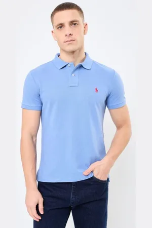 Ralph Lauren Polo coupe ajustée en piqué 710680784