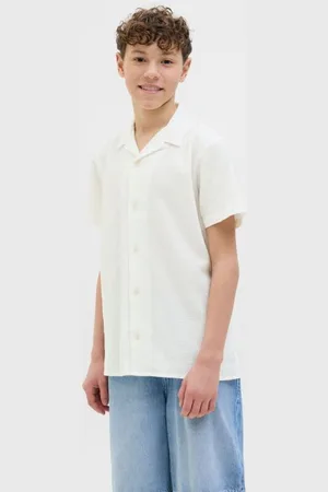 JACK & JONES Jorluke Crinkle Shirt Ss Jnr 12274285