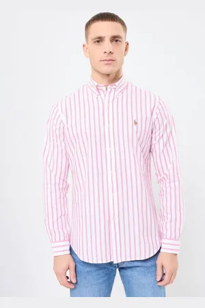 Ralph Lauren Chemise Oxford Ajustée À Rayures 710906622