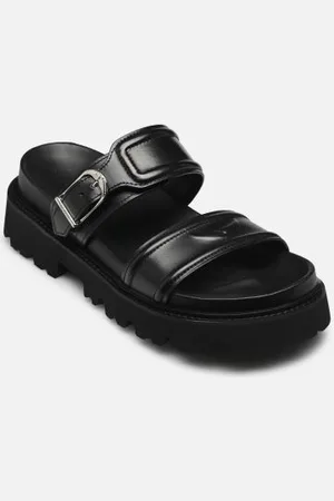 Zadig & Voltaire Ride Mule Semi-Shiny Calfskin
