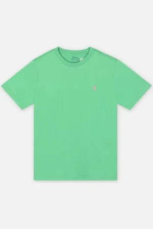 Ralph Lauren T-Shirt Col Rond Jersey De Coton Kids 832904