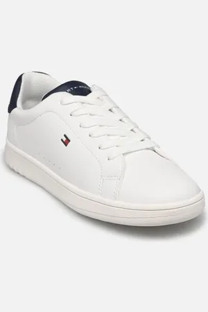Tommy Hilfiger LOW CUT LACE-UP SNEAKER WHITE/BLUE