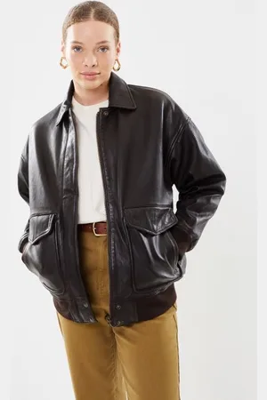 Schott NYC Blouson Pilote Cuir Lave