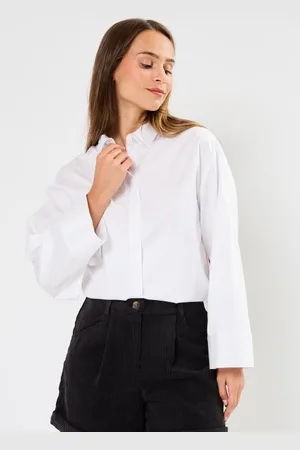 SELECTED SLFJODY LS PEARL BUTTON SHIRT B