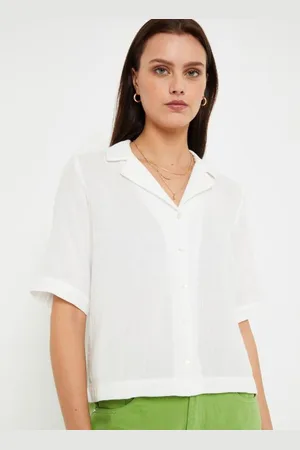 Pieces® PCSTINA 2/4 SHIRT BC SWW
