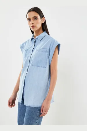Replay Chemise manche courte denim