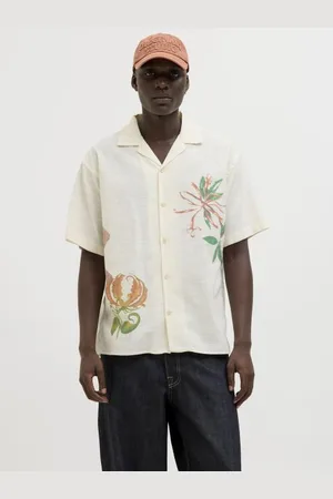 JACK & JONES JORLUKE RETIRO AOP SHIRT SS SE25