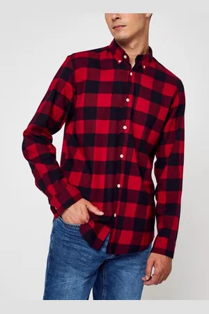 SELECTED Slhslimflannel Shirt Ls W Noos