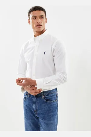 Ralph Lauren Chemise cintrée en popeline stretch 710928254