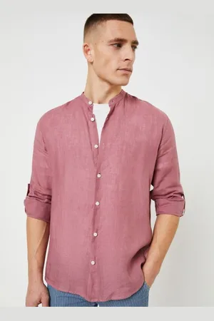 SELECTED Slhregkylian-Linen Shirt Ls Band B