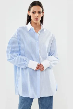 Replay Chemise oversize rayures