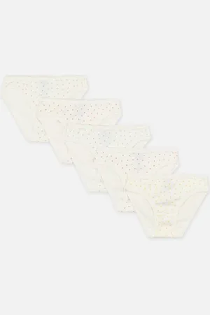 Petit Bateau Lot de 5 Culottes Cœur de Beurre
