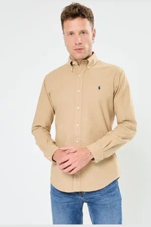 Ralph Lauren Chemise rayée ajustée popeline stretch NPU