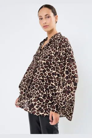 Replay Chemise Oversize Leopard