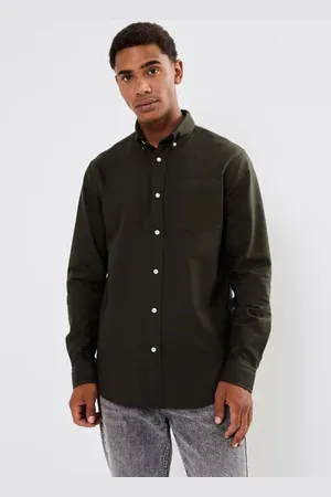 SELECTED Slhregrick-Ox Shirt Ls Noos