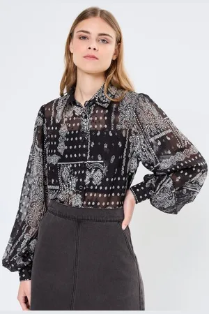 LILI SIDONIO Young Ladies Woven LS Shirt