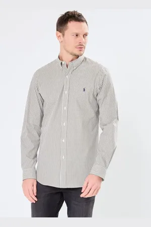 Ralph Lauren Chemise Rayée Cintrée Popeline Stretch 710929344