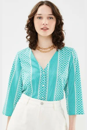 VILA Viaimi Liva V-Neck 3/4 Shirt/Su/F