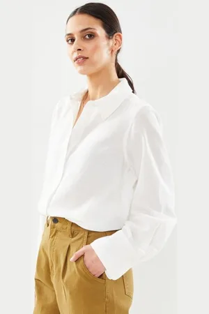 VILA Vilinaja Button L/S Shirt - Noos