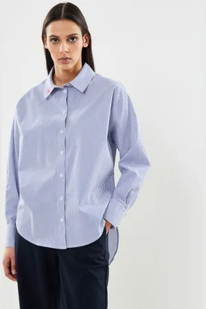 VILA Vipatti Collar Emb Ls Shirt/C27