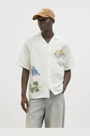 JACK & JONES JORLUKE RETIRO AOP SHIRT SS SE25